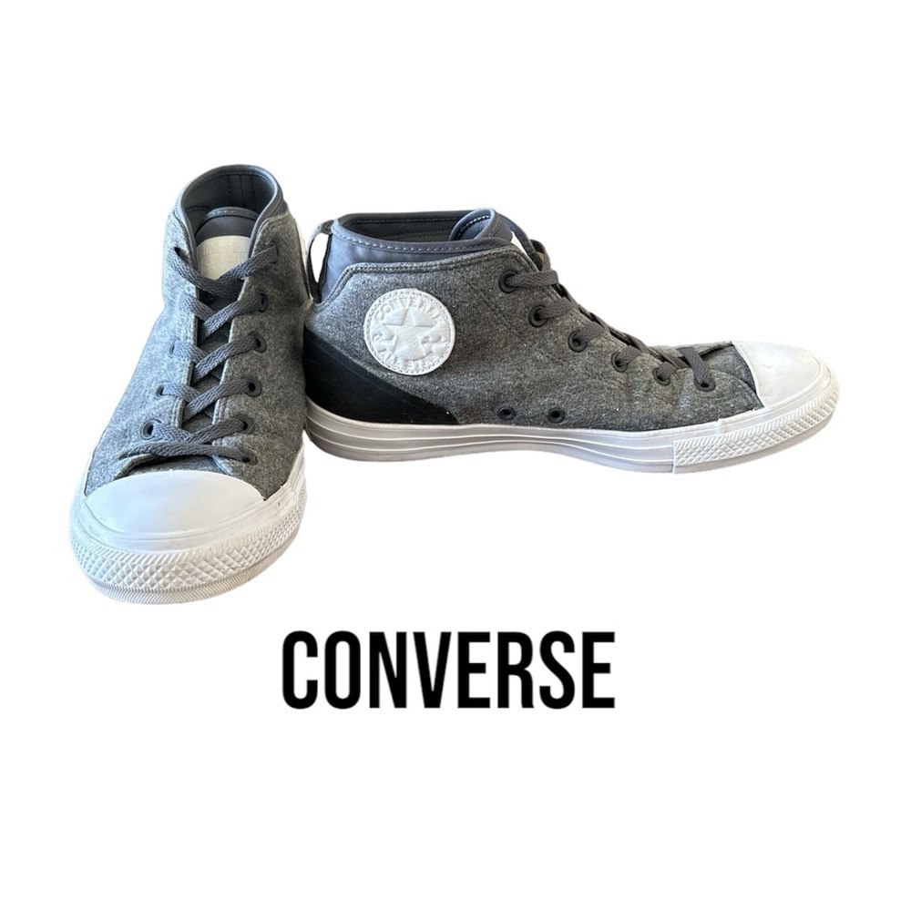 CONVERSE Special Edition All Star High Tops | Rare Grey Knit | Men’s 10